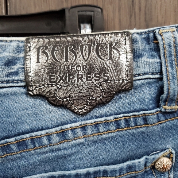 ReRock for Express Denim - ReRock for Express Skinny Blue Jeans Size 6 / EUR 28 L👀K